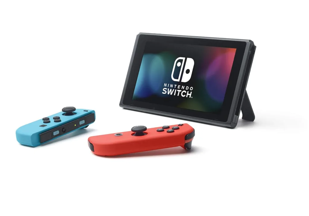 Nintendo Switch with controlers